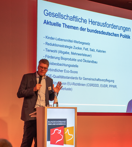 Oliver Numrich, Leiter Presse- und Öffentlichkeitsarbeit der Bundesvereinigung der Deutschen Ernährungsindustrie, BVE